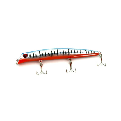HENGJIA เหยื่อตกปลาประดิษฐ์ Popper Bionic Fishing Bait พร้อมตะขอ, ความยาว: 12.6 ซม., การจัดส่งสีแบบสุ่ม, Length: 12.6 cm