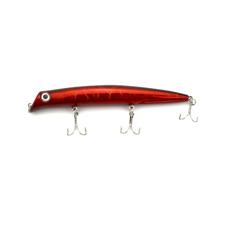 HENGJIA เหยื่อตกปลาประดิษฐ์ Popper Bionic Fishing Bait พร้อมตะขอ, ความยาว: 12.6 ซม., การจัดส่งสีแบบสุ่ม, Length: 12.6 cm