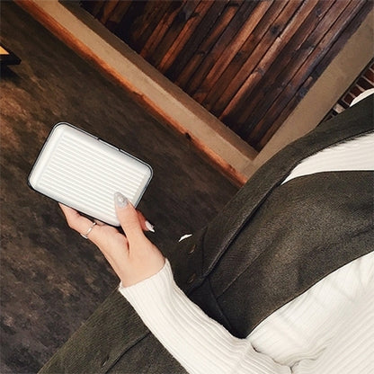 อลูมิเนียมอัลลอยด์และคุณภาพสูง ABS เรซิ่นนามบัตรกรณี Anti-Magnetic Bank Card Case,การจัดส่งสีสุ่ม, Anti-magnetic Bank Card Case