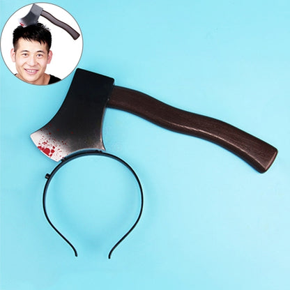 ฮาโลวีนเครื่องแต่งกายปาร์ตี้ทั้งสยองขวัญสวมหัว Props ขวานผม Hoop เกมแสดงอุปกรณ์, Axe
