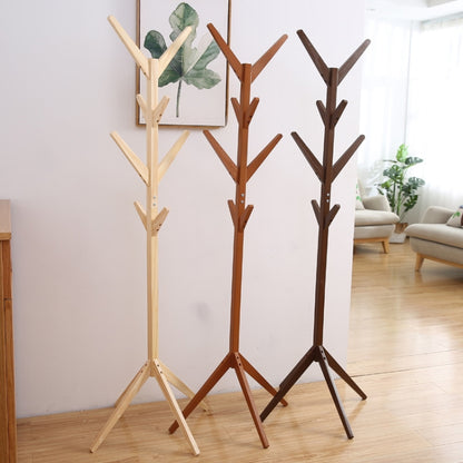 Creative Tree-รูปไม้ชั้น Hatstand แขวนเสื้อผ้าขนาด: 175x45x45 ซม, 175x45x45cm (Dark Coffee), 175x45x45cm (White), 175x45x45cm (Wood)