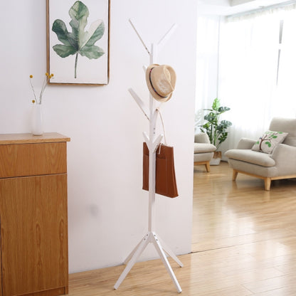 Creative Tree-รูปไม้ชั้น Hatstand แขวนเสื้อผ้าขนาด: 175x45x45 ซม, 175x45x45cm (Dark Coffee), 175x45x45cm (White), 175x45x45cm (Wood)