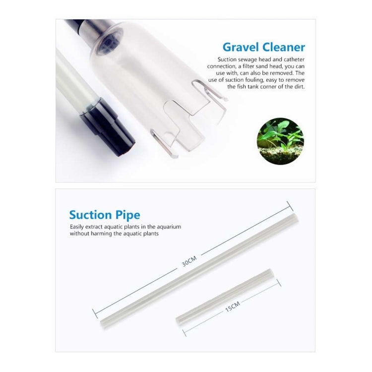 เครื่องกรองน้ำทำความสะอาดตู้ปลาแบบปรับความยาวได้อเนกประสงค์แบบไฟฟ้า, Multi-functional