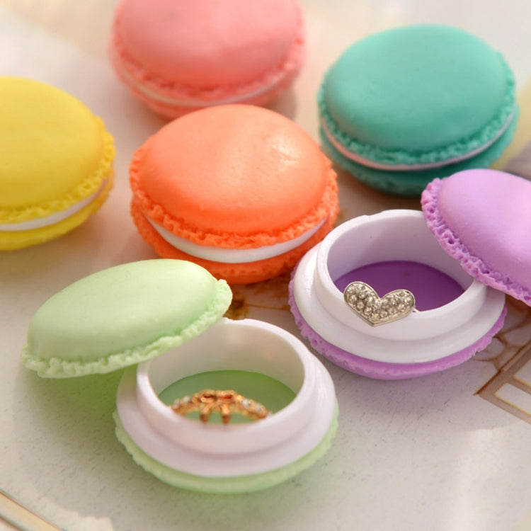 10 ชิ้นน่ารัก Macaron สไตล์เครื่องประดับกล่องยาแบบพกพากล่องเก็บกล่องจัดส่งสีสุ่ม, Medicine Box