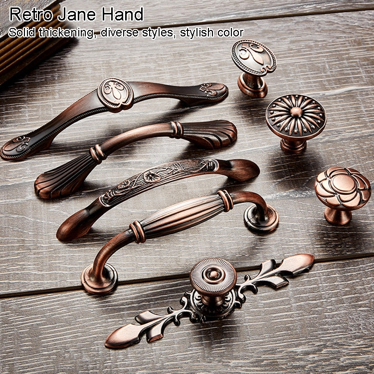 6029-96 ตู้เฟอร์นิเจอร์ไม้เนื้อแข็ง มือจับทองแดง มือจับ, 6029-96