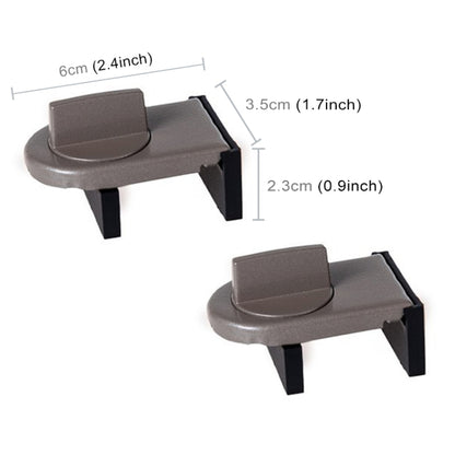 เลื่อน SASH Stopper ตู้ล็อคและสายรัดประตูความปลอดภัย Anti-Theft ล็อคประตูหน้าต่างเด็กความปลอดภัย ล็อค, 029