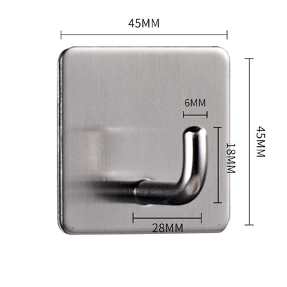 MYD-1038 304 สแตนเลสสตีลตะขอเหนียวห้องครัวห้องน้ำ Multi-Functional Hole ฟรี Wall Mount Holder, MYD-1038