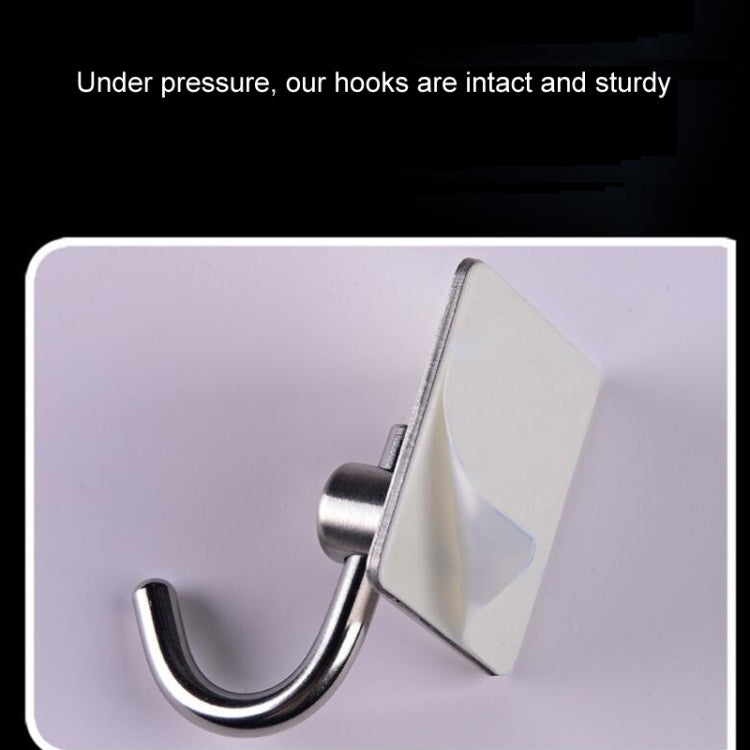 MYD-1038 304 สแตนเลสสตีลตะขอเหนียวห้องครัวห้องน้ำ Multi-Functional Hole ฟรี Wall Mount Holder, MYD-1038
