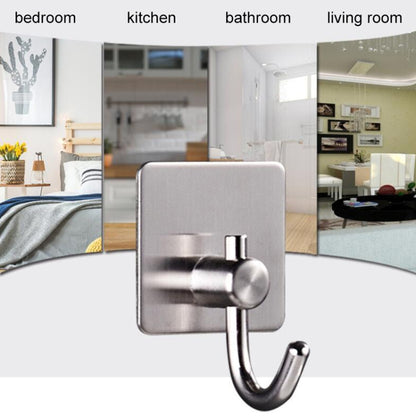 MYD-1038 304 สแตนเลสสตีลตะขอเหนียวห้องครัวห้องน้ำ Multi-Functional Hole ฟรี Wall Mount Holder, MYD-1038