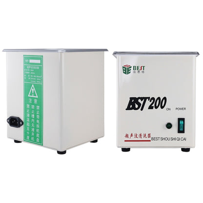 BEST-200 เครื่องทำความสะอาดอัลตราโซนิกสแตนเลส 1.5 ลิตร (แรงดันไฟฟ้า 220V), BEST-200 1.5L