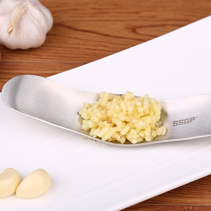 SSGP ครัวเครื่องมือคู่มือ 304 สแตนเลสแปรงเนื้อกระเทียม Presser, 304 Stainless Steel Garlic Crusher