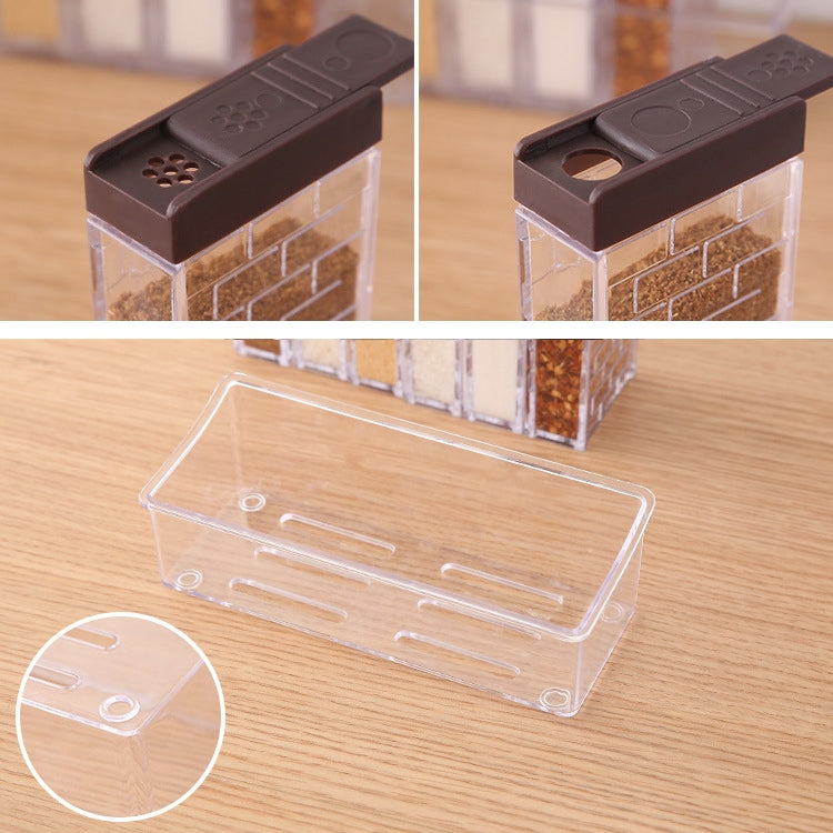 6 ชิ้น/เซ็ตครัว 2 ทางเปิดขวดปรุงรสขวดเครื่องปรุงอาหาร