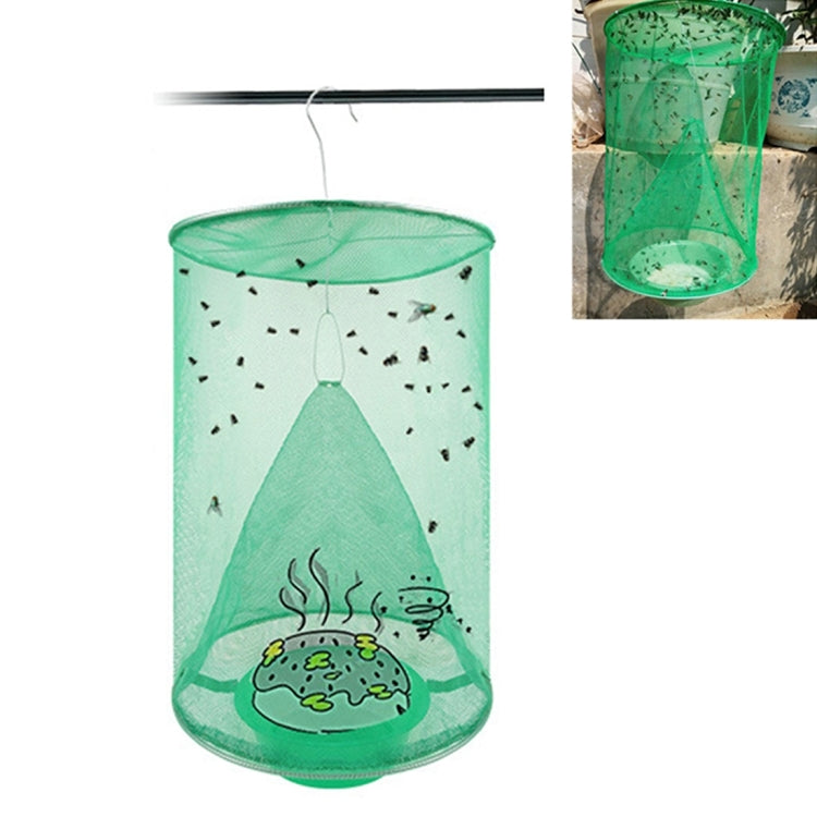 3 ชิ้นพับแขวนอัตโนมัติ Fly Hunter, Induced Fly Cage, Fly Cage