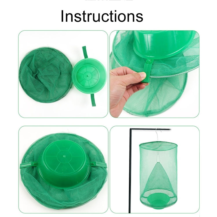 3 ชิ้นพับแขวนอัตโนมัติ Fly Hunter, Induced Fly Cage, Fly Cage