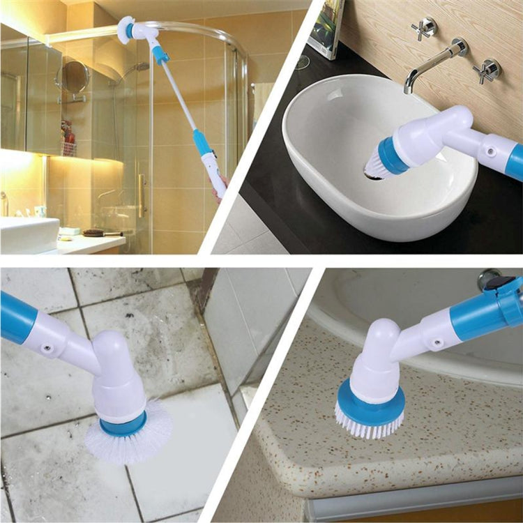 มัลติฟังก์ชั่นอ่างและกระเบื้องเครื่องขัดพื้นไร้สาย Power Spin Scrubber Power ชุดแปรงทำความสะอาดสำหรับผนังห้องน้ำ, ปลั๊ก AU, AU Plug