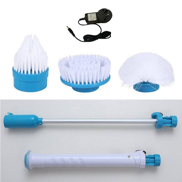มัลติฟังก์ชั่นอ่างและกระเบื้องเครื่องขัดพื้นไร้สาย Power Spin Scrubber Power ชุดแปรงทำความสะอาดสำหรับผนังห้องน้ำ, ปลั๊ก AU, AU Plug