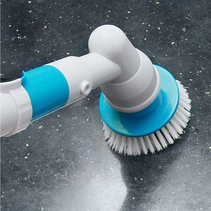มัลติฟังก์ชั่นอ่างและกระเบื้องเครื่องขัดพื้นไร้สาย Power Spin Scrubber Power ชุดแปรงทำความสะอาดสำหรับผนังห้องน้ำ, ปลั๊ก AU, AU Plug