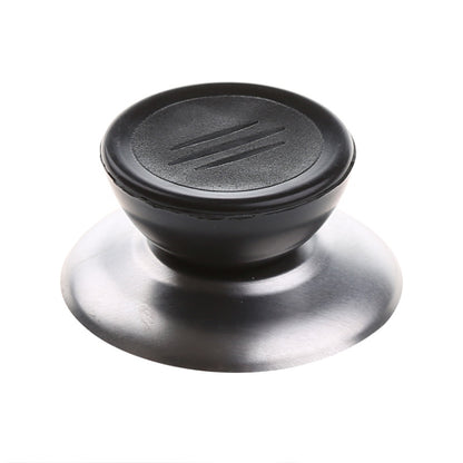 12 ชิ้นครัวสากลเปลี่ยนหม้อปกจับลูกบิดพลาสติกแบบวงกลม, Pot Cover Plastic Knob