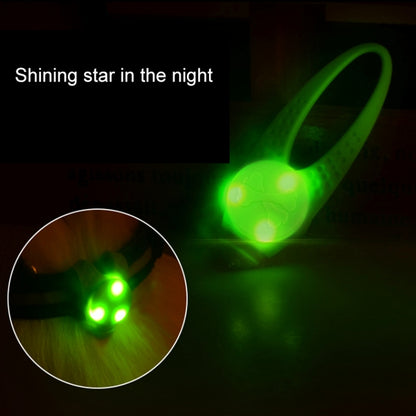 LED Night Light Pet Safety Collar จี้ซิลิโคน