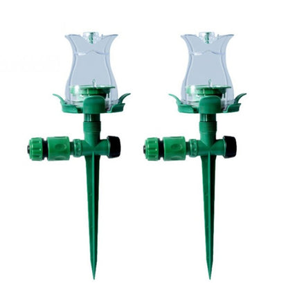 LED Luminous Lawn Sprinkler สปริงเกลอร์น้ำอัตโนมัติ สวน หัวฉีดชลประทานกลางแจ้งสำหรับ Courtyard, LED Lawn Sprinkler