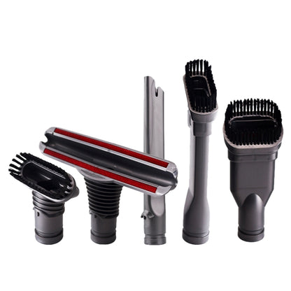 5 ชิ้นเครื่องดูดฝุ่นไร้สายในครัวเรือนหัวแปรงอุปกรณ์เสริมสำหรับ Dyson V6, 5pcs / Set