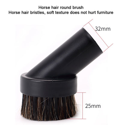 ชุดหัวแปรงเครื่องดูดฝุ่นในครัวเรือน 5 ชิ้น เส้นผ่านศูนย์กลางภายใน: 32มม, Brush Head Set