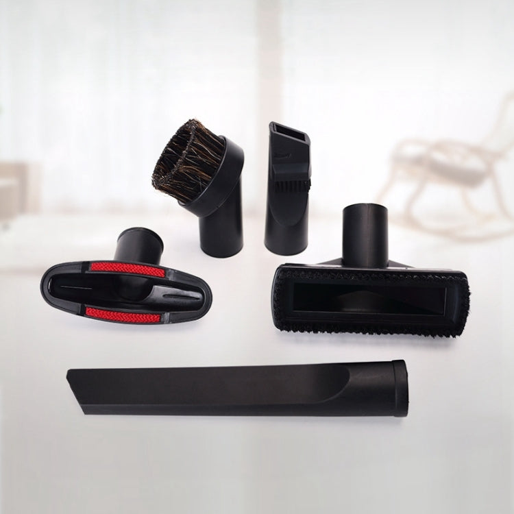ชุดหัวแปรงเครื่องดูดฝุ่นในครัวเรือน 5 ชิ้น เส้นผ่านศูนย์กลางภายใน: 32มม, Brush Head Set