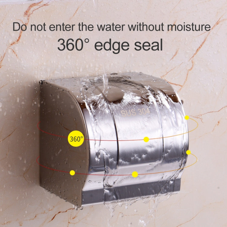 K8 304 สแตนเลส ห้องอาบน้ำ ติดผนังกันน้ำแสงสดใสกระดาษ ผ้าขนหนู ผู้ถือม้วน, K8