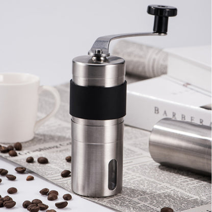 เครื่องบดเมล็ดกาแฟมือหมุนแบบมือหมุนแบบพกพาทรงกรวยเสี้ยนความจุ: 30 กรัม, Capacity: 30g