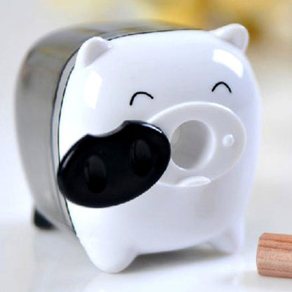 เครื่องเหลาดินสอแบบแมนนวล Deli Mini Pig เหมาะสำหรับเด็กที่โรงเรียนโฮมออฟฟิศ การจัดส่งสีแบบสุ่ม, 0557