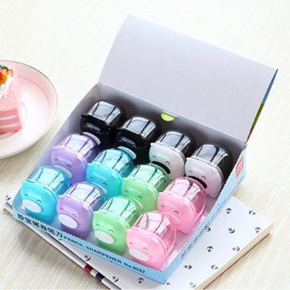 เครื่องเหลาดินสอแบบแมนนวล Deli Mini Pig เหมาะสำหรับเด็กที่โรงเรียนโฮมออฟฟิศ การจัดส่งสีแบบสุ่ม, 0557
