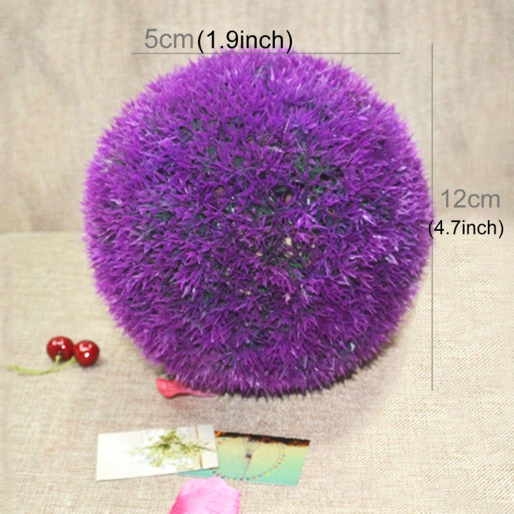 หญ้าเทียมพืช Ball Topiary งานแต่งงานหน้าแรกตกแต่งกลางแจ้งเครื่องประดับแขวน, เส้นผ่านศูนย์กลาง: 4.7 นิ้ว, 4.7 inch