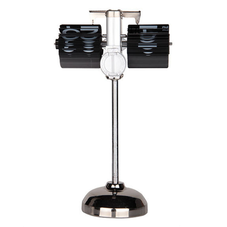 Creative Home Office ห้องนอน Retractable Flip Trolley Small Balance นาฬิกา, Retractable (Black)