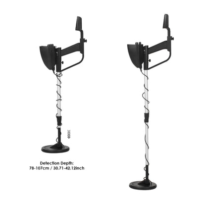 MD4030 เครื่องตรวจจับโลหะใต้ดิน ช่วงการวัด: 1-30ซม, MD4030 Black