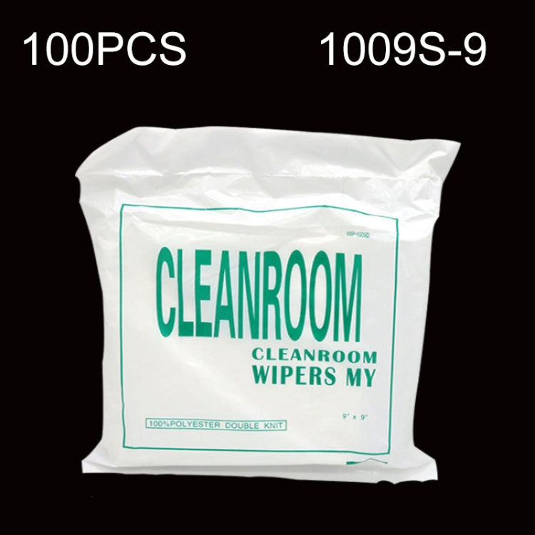 ผ้าสะอาด 9 นิ้ว 100 ชิ้น/แพ็ค, 1009S Clean Cloth