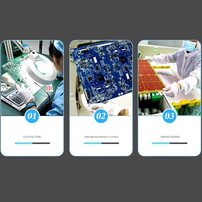 ถุงมือพลาสติกลายทางป้องกันไฟฟ้าสถิตย์ 10 คู่ ขนาด：ฟรีไซส์, Plastic Gloves