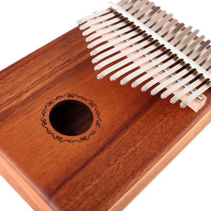 ไม้อะคาเซีย 17 โทนเดี่ยว Kalimba เปียโนนิ้วหัวแม่มือ Kalimba เปียโนนิ้ว, Acacia Wood