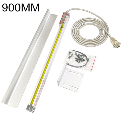 ช่วงการวัด 900 มม. เครื่องกลึงมิลลิ่ง Digital Readout Encoder Grating ไม้บรรทัดอิเล็กทรอนิกส์ Linear Scale, 900mm