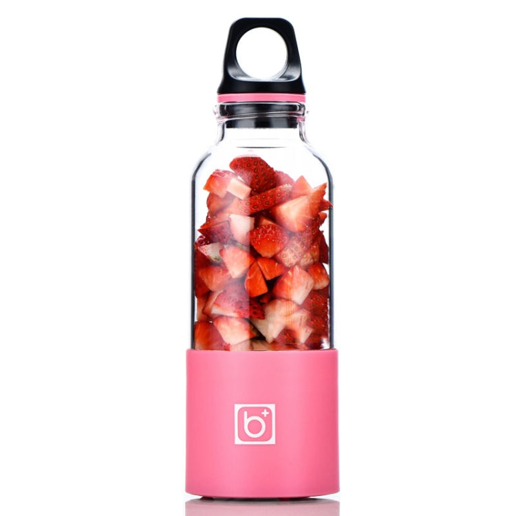 Bingo 500ml มินิแบบพกพา USB ชาร์จไฟฟ้าเครื่องคั้นน้ำผลไม้ถ้วยคั้นน้ำผลไม้เครื่องปั่น,22000 รอบต่อนาที, 2 Blade Head Pink, 2 Blade Head Green, 2 Blade Head Blue, 2 Blade Head Purple, 2 Blade Head Red