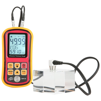 BENETECH GM130 เครื่องวัดความหนาเครื่องวัดความหนาอัลตราโซนิก ช่วงการวัด: 1.00~300.0 มม., GM130