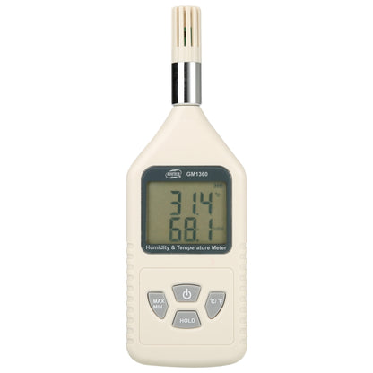 BENETECH GM1360 เครื่องวัดอุณหภูมิและความชื้นแบบดิจิตอลสำหรับอุตสาหกรรม LCD Probe, GM1360