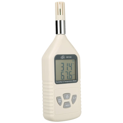 BENETECH GM1360 เครื่องวัดอุณหภูมิและความชื้นแบบดิจิตอลสำหรับอุตสาหกรรม LCD Probe, GM1360