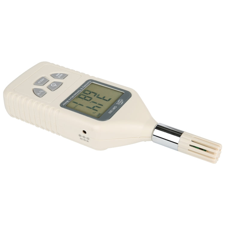 BENETECH GM1360 เครื่องวัดอุณหภูมิและความชื้นแบบดิจิตอลสำหรับอุตสาหกรรม LCD Probe, GM1360
