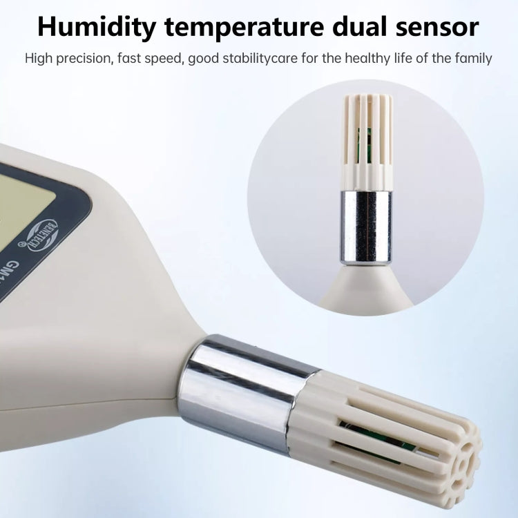 BENETECH GM1360 เครื่องวัดอุณหภูมิและความชื้นแบบดิจิตอลสำหรับอุตสาหกรรม LCD Probe, GM1360