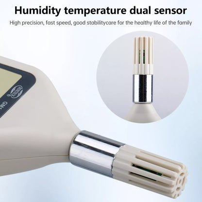 BENETECH GM1360 เครื่องวัดอุณหภูมิและความชื้นแบบดิจิตอลสำหรับอุตสาหกรรม LCD Probe, GM1360
