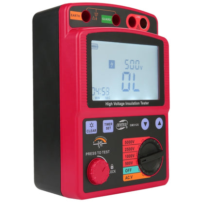 BENETECH GM3125 เครื่องทดสอบฉนวนไฟฟ้าแรงสูง เครื่องทดสอบความต้านทาน, GM3125