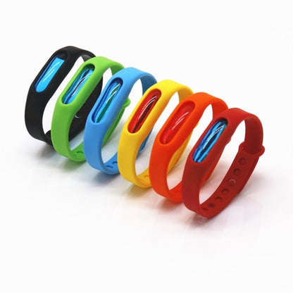 10 PCS Anti-mosquito Silicone Repellent Bracelet สายรัดข้อมือหัวเข็มขัด Bugs Away เหมาะสำหรับเด็กและผู้ใหญ่ความยาว: 23 ซม. การจัดส่งสีแบบสุ่ม, 10 PCS
