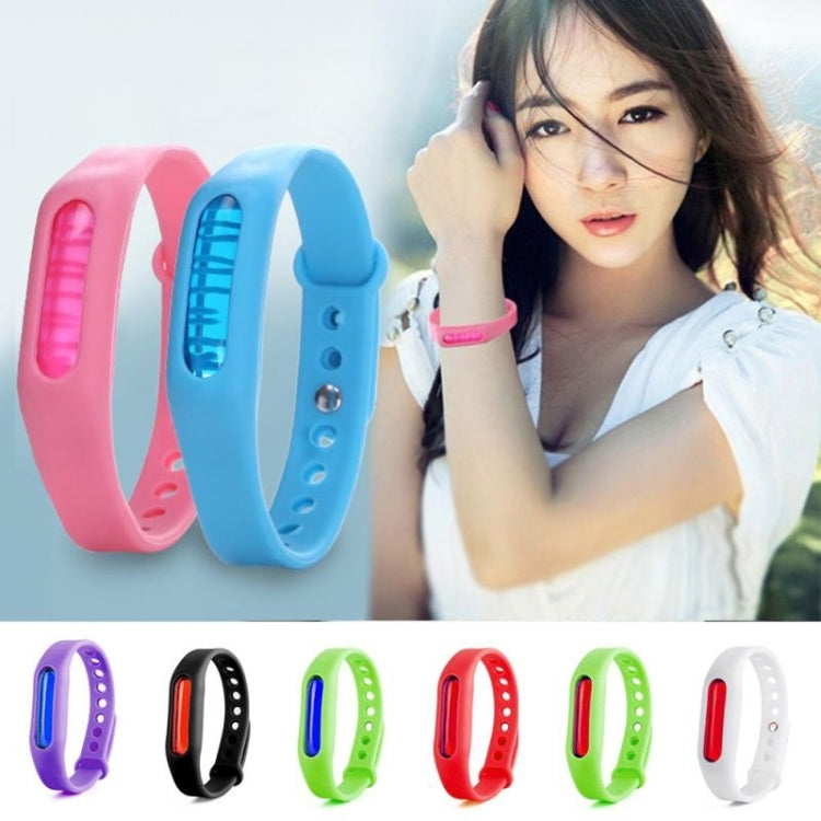 20 PCS Anti-mosquito Silicone Repellent Bracelet สายรัดข้อมือหัวเข็มขัด Bugs Away เหมาะสำหรับเด็กและผู้ใหญ่ความยาว: 23 ซม. การจัดส่งสีแบบสุ่ม, 20 PCS
