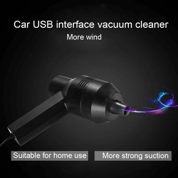HK-6019A 3.5W แบบพกพา USB เครื่องดูดที่มีประสิทธิภาพแป้นพิมพ์คอมพิวเตอร์แปรงหัวฉีดฝุ่นมือถือ Sucker ชุดทำความสะอาดสำหรับทำความสะอาดแล็ปท็อปพีซี / สัตว์เลี้ยง, ความยาวสาย USB: 1.8 ม., DC 5V (สีดำ)