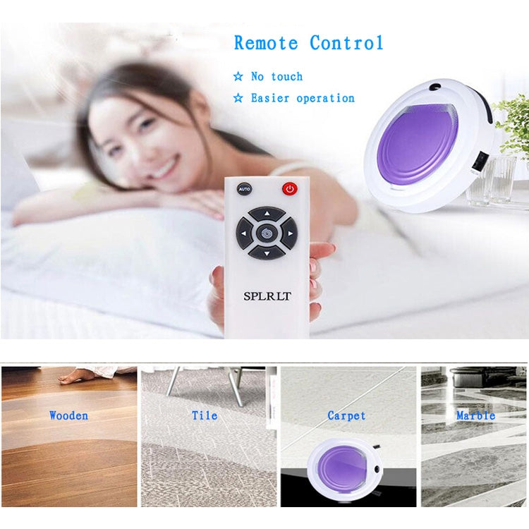 TOCOOL TC-350 เครื่องดูดฝุ่นอัจฉริยะหุ่นยนต์ทำความสะอาดในครัวเรือนพร้อมรีโมทคอนโทรล